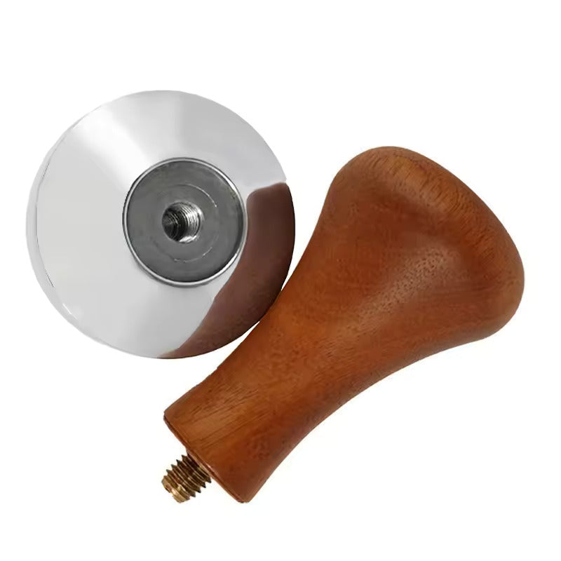 51mm Coffee Tamper Wooden Handle Barista Espresso maker Grinder Handmade High Quality Hot Sale